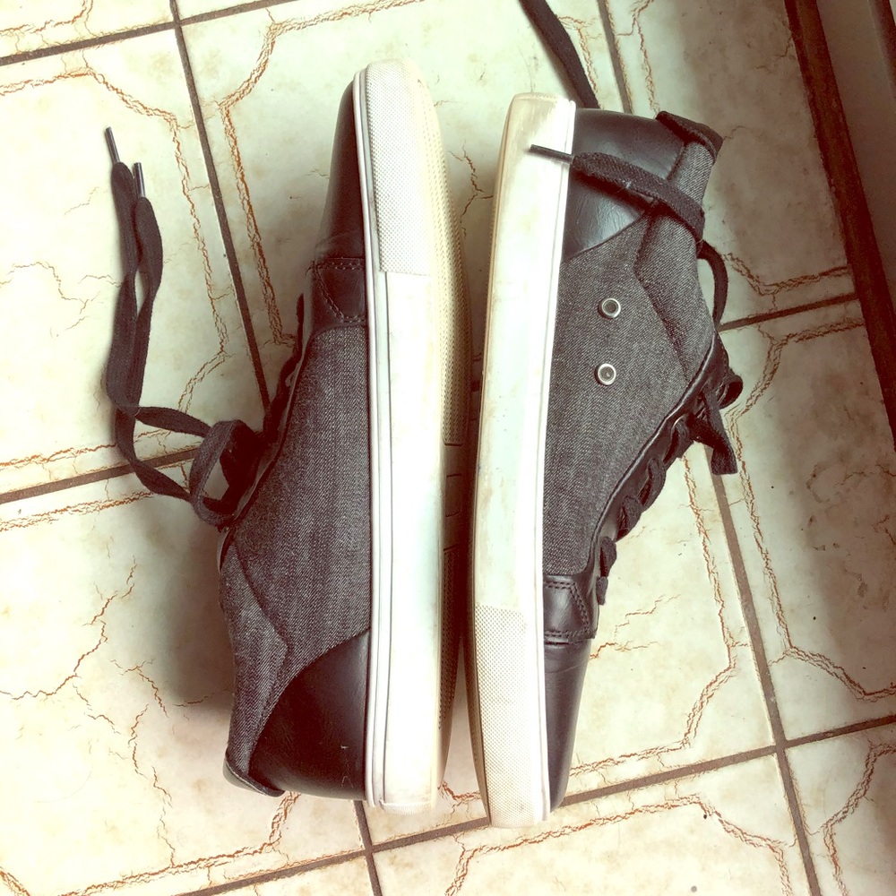 Guess Casual GM Torence Shoes Black Gray Sz 11